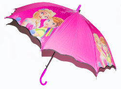 Зонт для девочек 4 мультика арт. 090